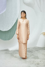 Iman Kurung in Champagne