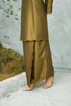 Iman Kurung in Olive