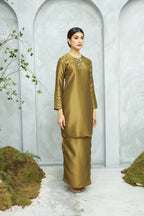 Iman Kurung in Olive