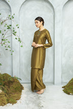 Iman Kurung in Olive